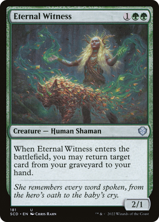 Eternal Witness (SCD-181)