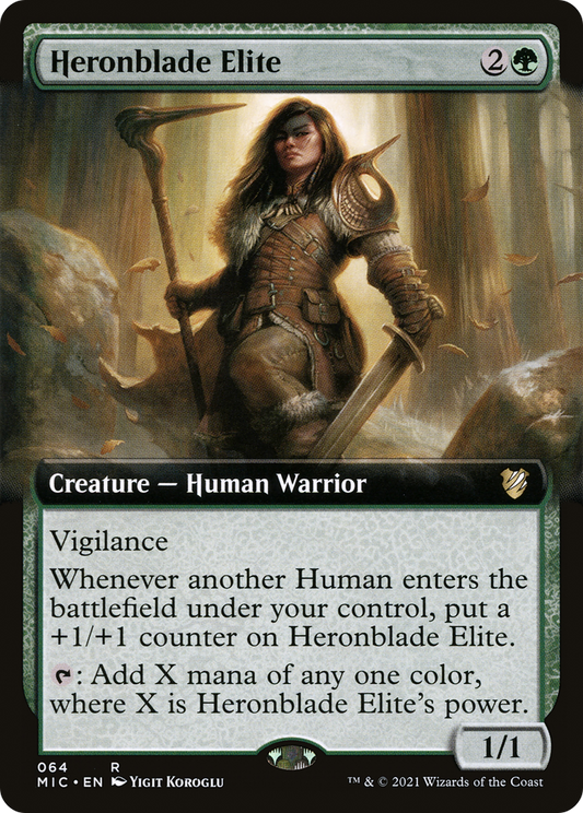 Heronblade Elite (MIC-064) (Extended Art)