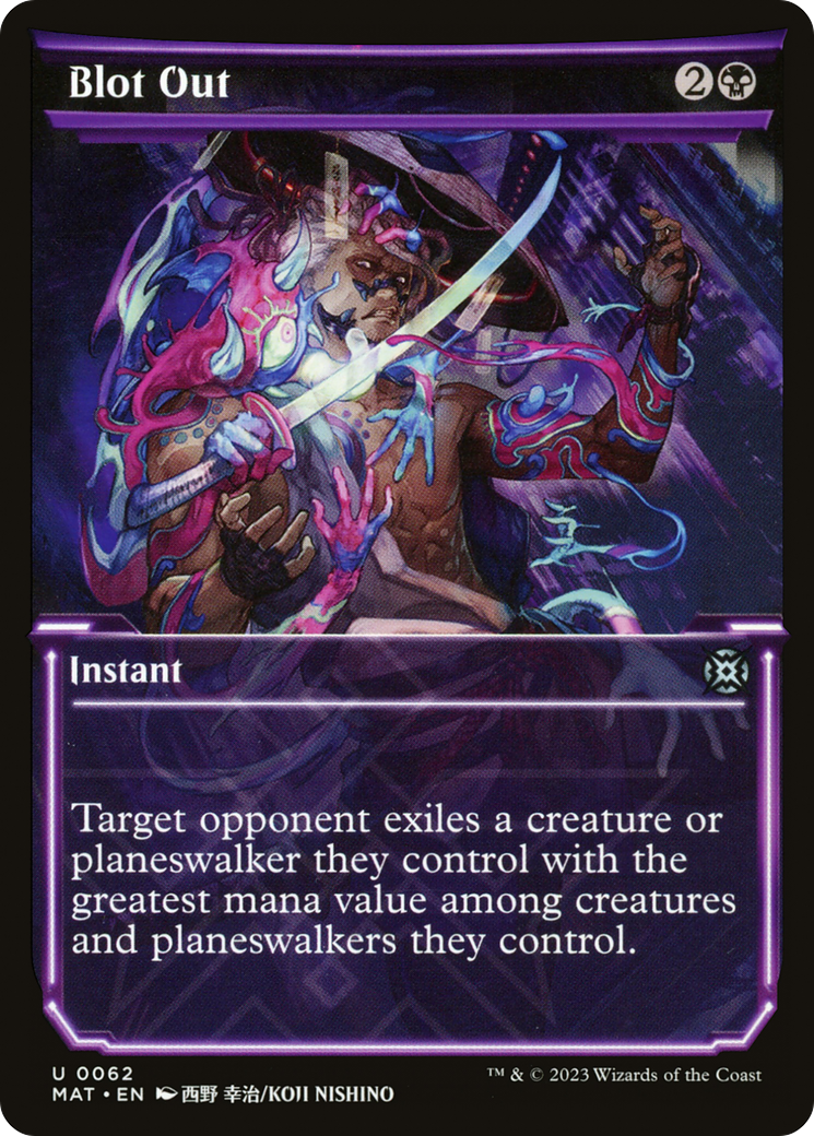Blot Out (MAT-062) (Showcase)
