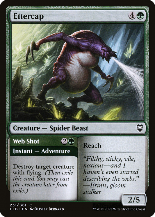 Ettercap // Web Shot (CLB-231) (Foil)