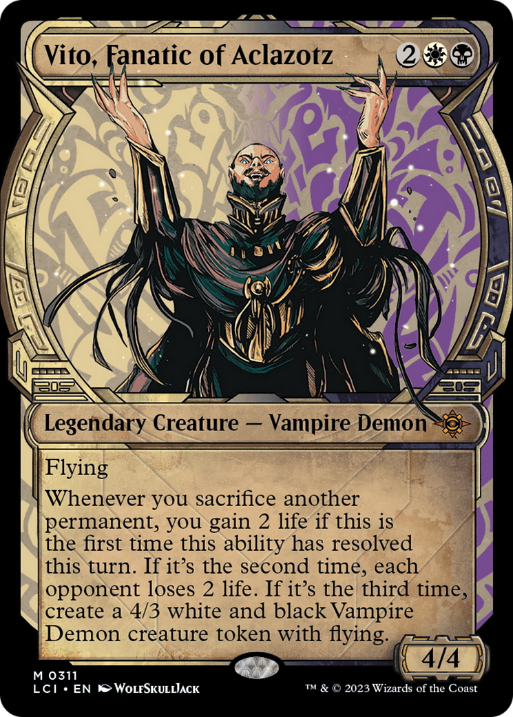 Vito, Fanatic of Aclazotz (LCI-311) (Showcase) (Foil)