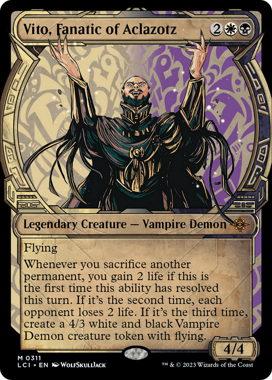 Vito, Fanatic of Aclazotz (LCI-311) (Showcase) (Foil)