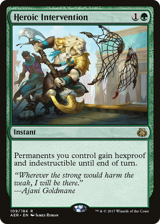Heroic Intervention (AER-109) (Foil)