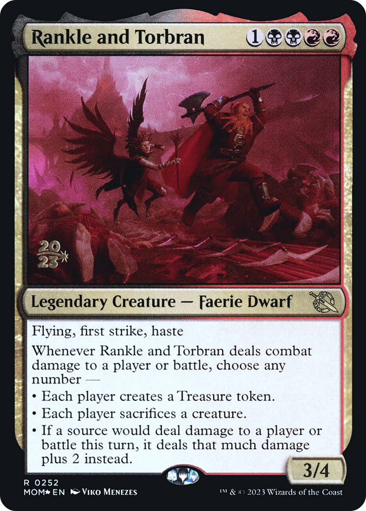 Rankle and Torbran (PRE-252S) (Foil)