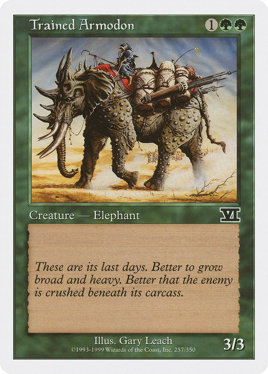 Trained Armodon (6ED-257)