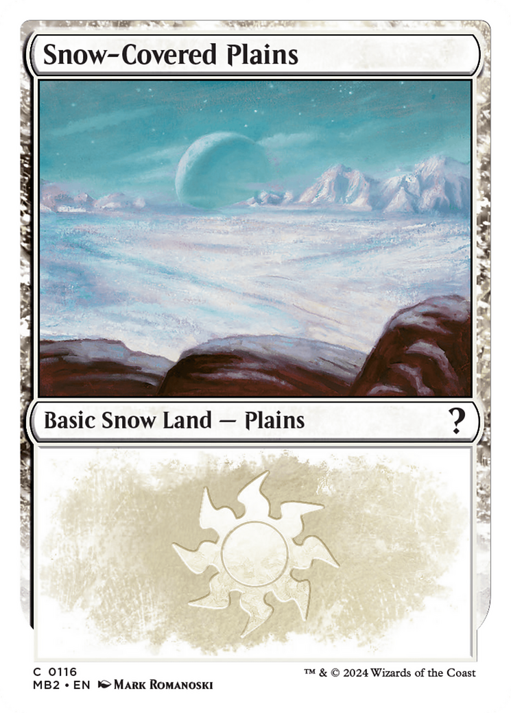 Snow-Covered Plains (MB2-116)