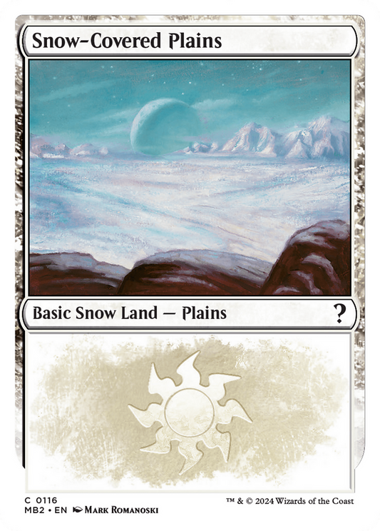 Snow-Covered Plains (MB2-116)