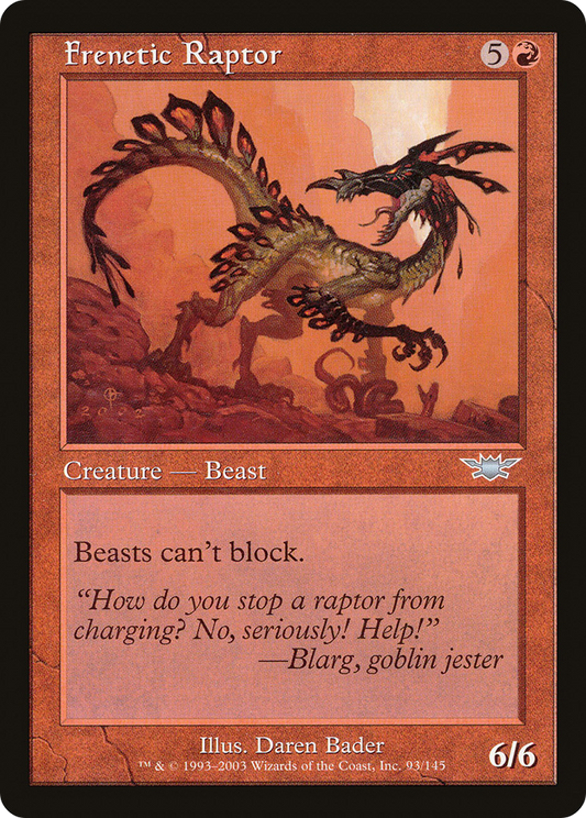 Frenetic Raptor (LGN-093) (Foil)