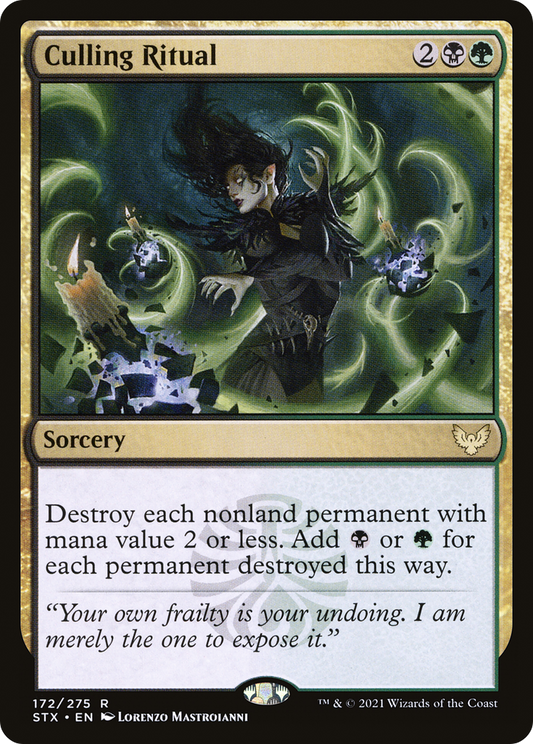 Culling Ritual (STX-172) (Foil)