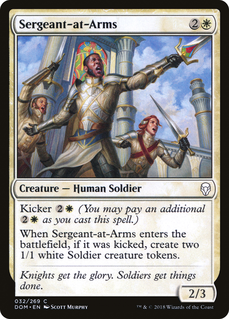 Sergeant-at-Arms (DOM-032) (Foil)