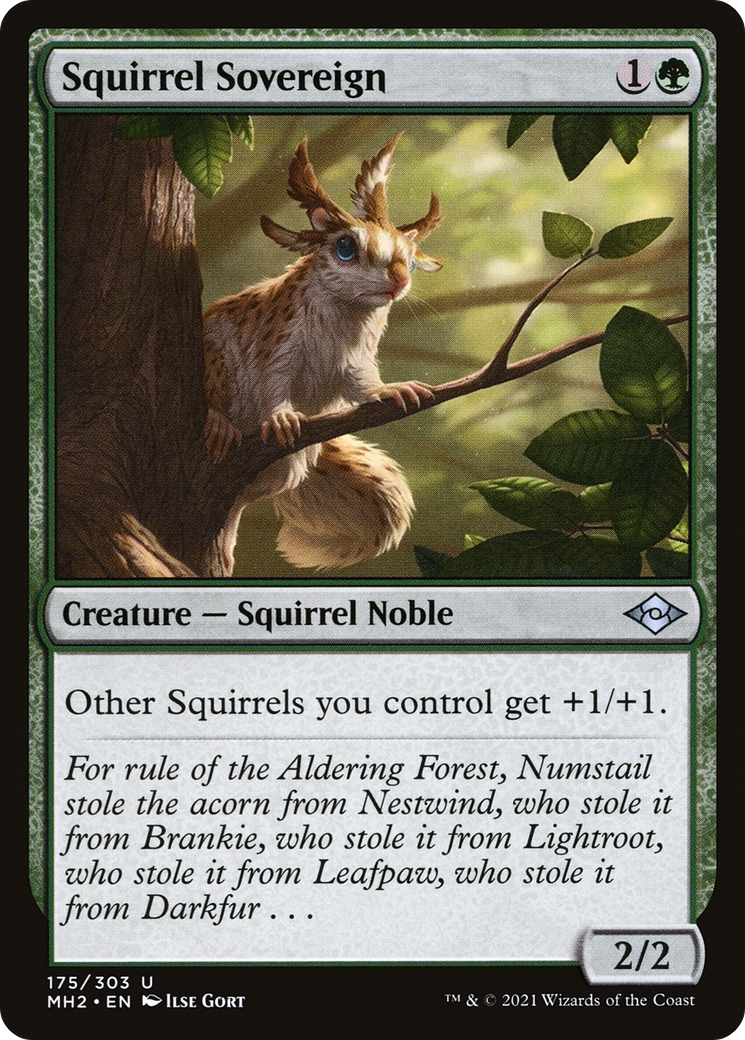 Squirrel Sovereign (MH2-175) (Foil)