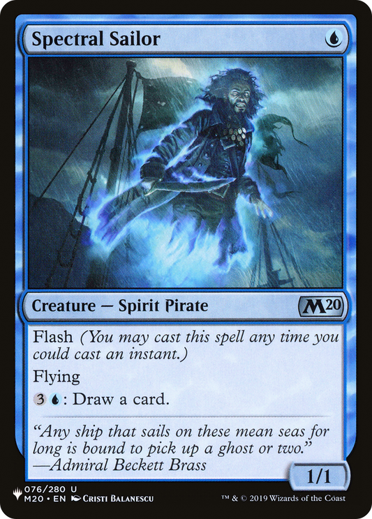 Spectral Sailor (LIST-M20-76)