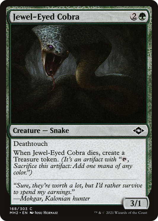 Jewel-Eyed Cobra (MH2-168)