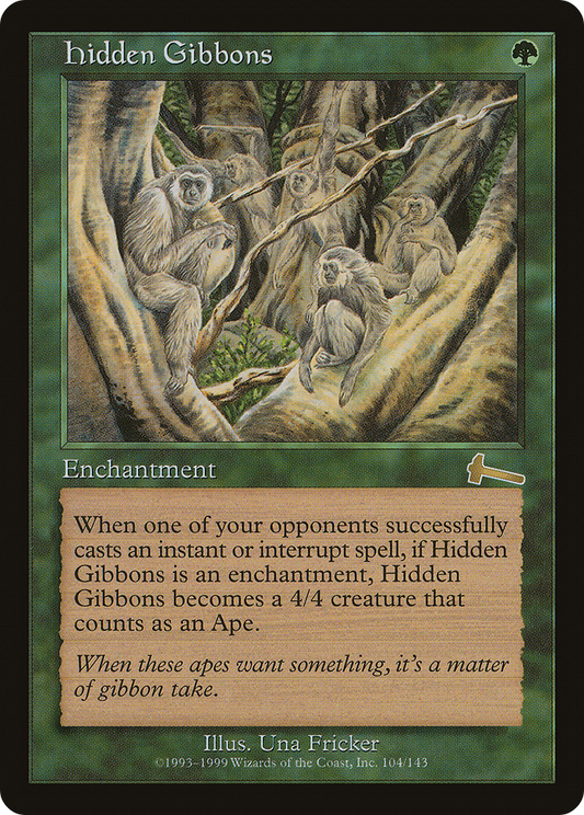 Hidden Gibbons (ULG-104) (Foil)