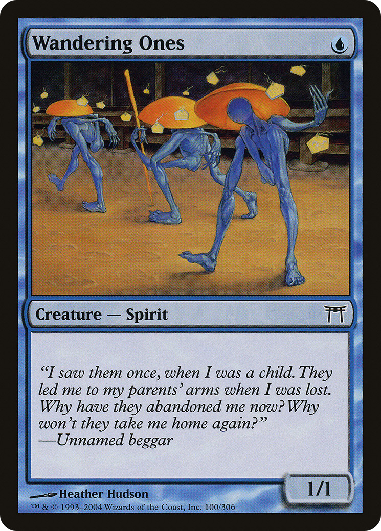 Wandering Ones (CHK-100) (Foil)
