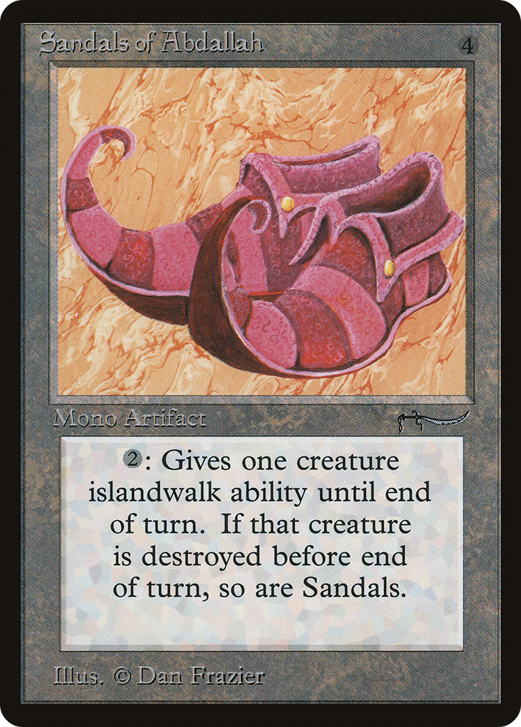 Sandals of Abdallah (ARN-069)