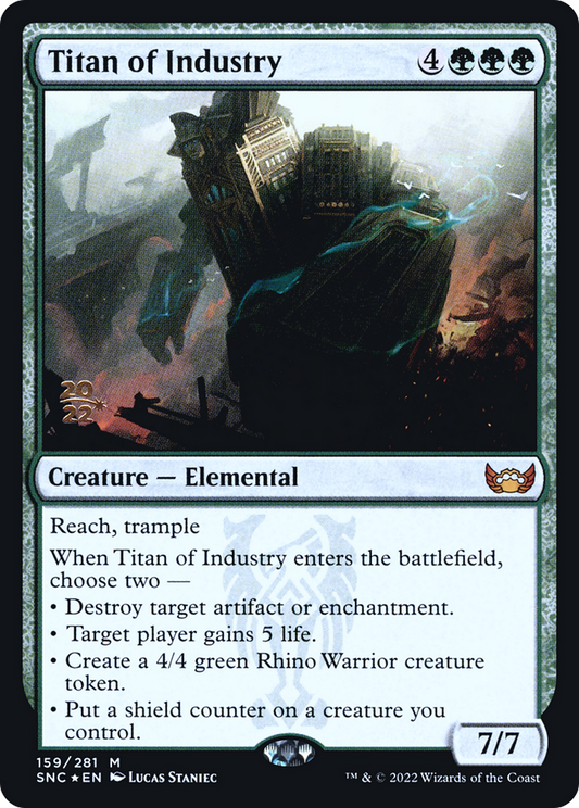 Titan of Industry (PRE-159S) (Foil)