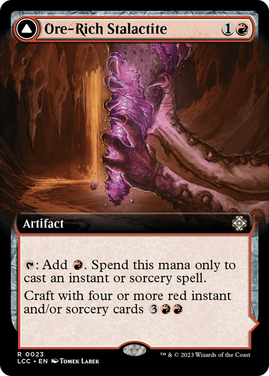 Ore-Rich Stalactite // Cosmium Catalyst (LCC-023) (Extended Art)