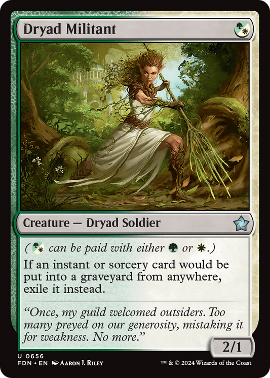 Dryad Militant (FDN-656)