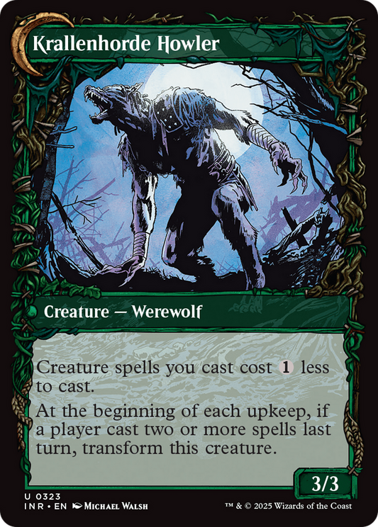 Duskwatch Recruiter // Krallenhorde Howler (INR-323) (Showcase)