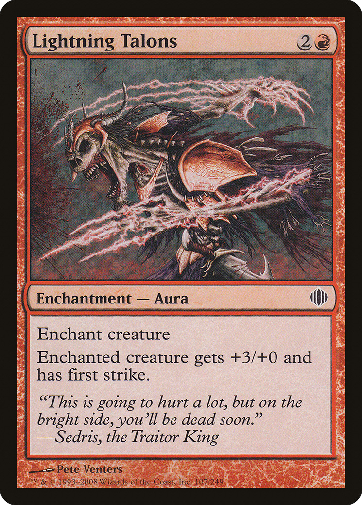 Lightning Talons (ALA-107) (Foil)