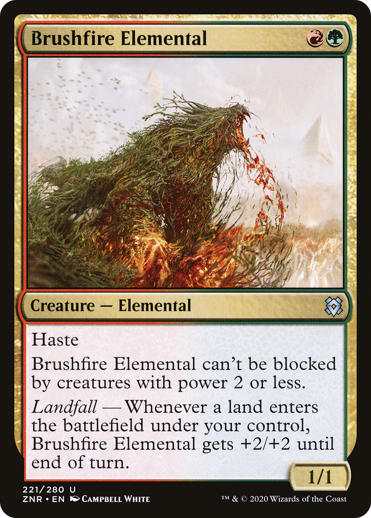 Brushfire Elemental (ZNR-221)