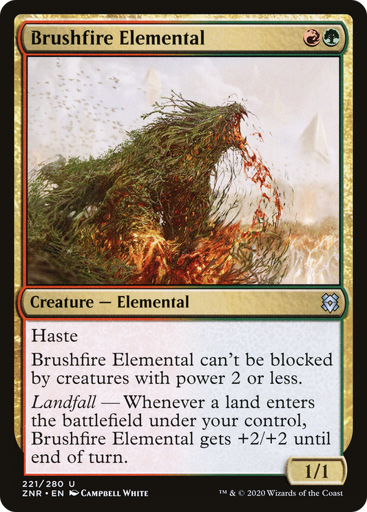 Brushfire Elemental (ZNR-221)