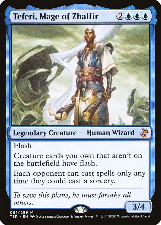 Teferi, Mage of Zhalfir (TSR-091) (Foil)