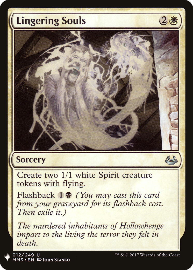 Lingering Souls (LIST-MM3-12)