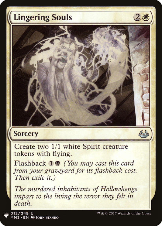Lingering Souls (LIST-MM3-12)