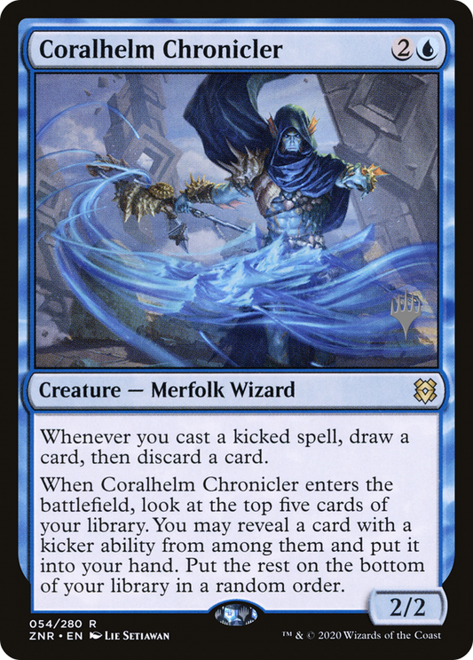 Coralhelm Chronicler (PPZNR-54P) (Foil)