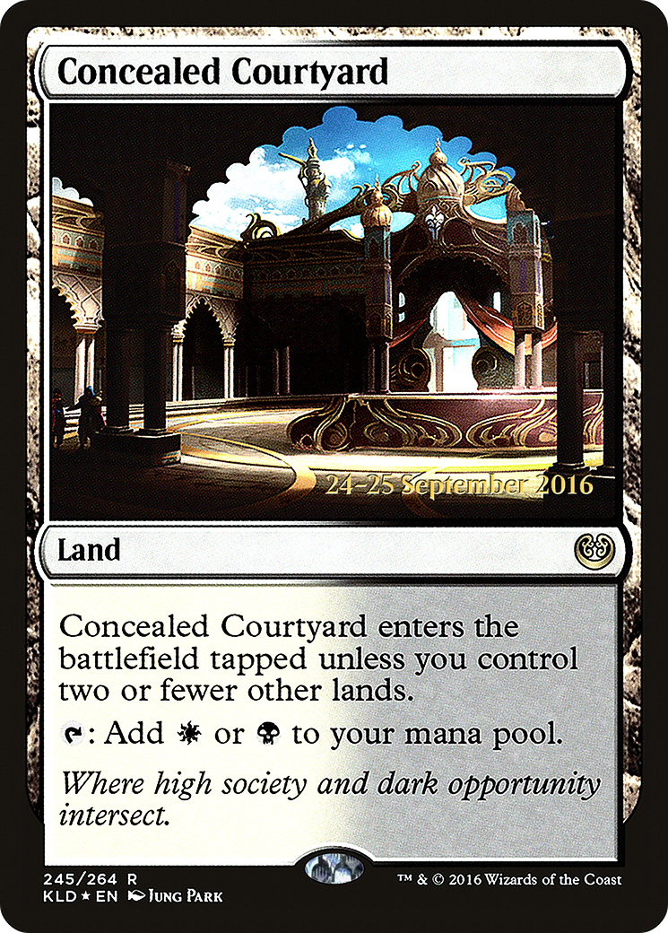 Concealed Courtyard (PRE-245S) (Foil)