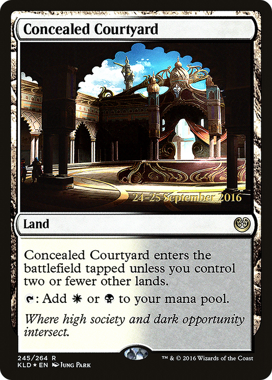 Concealed Courtyard (PRE-245S) (Foil)