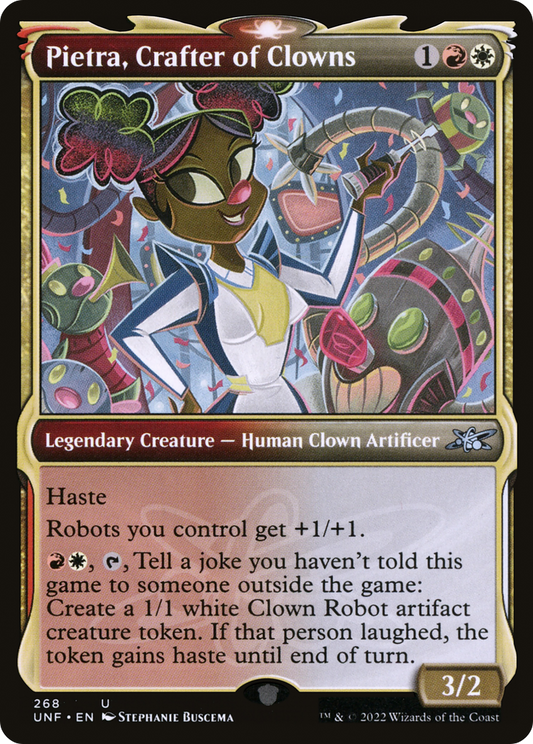 Pietra, Crafter of Clowns (UNF-268) (Showcase) (Foil)