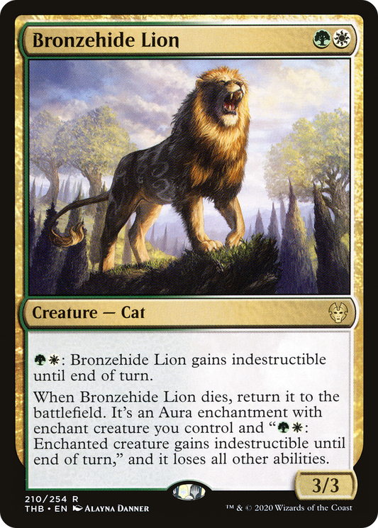 Bronzehide Lion (THB-210) (Foil)