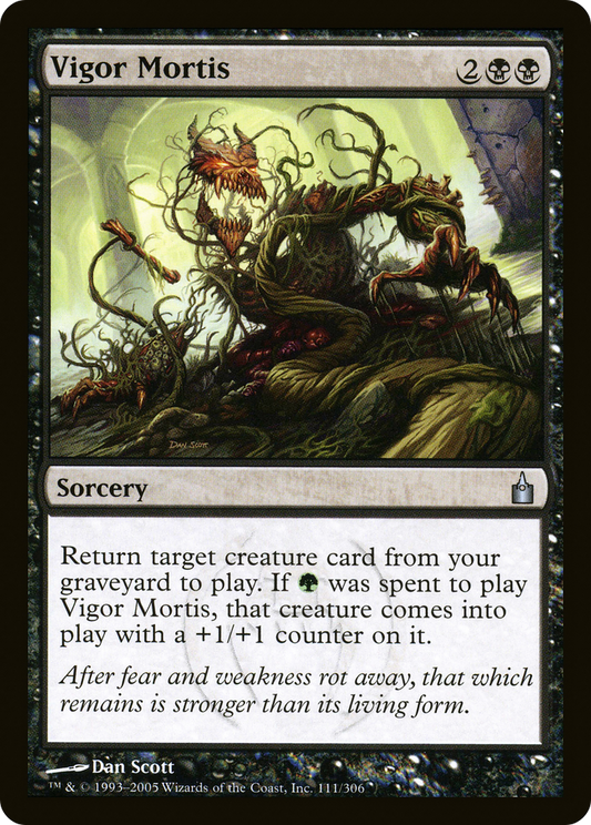 Vigor Mortis (RAV-111) (Foil)