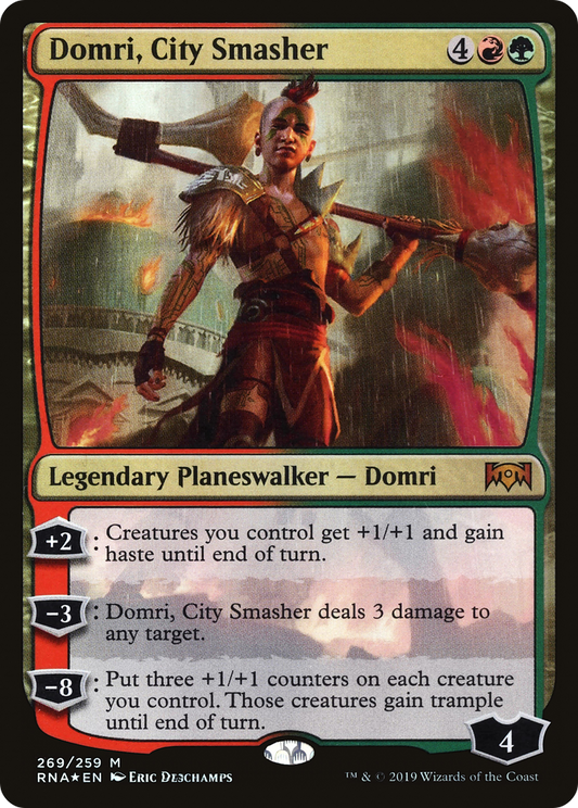 Domri, City Smasher (RNA-269) (Foil)