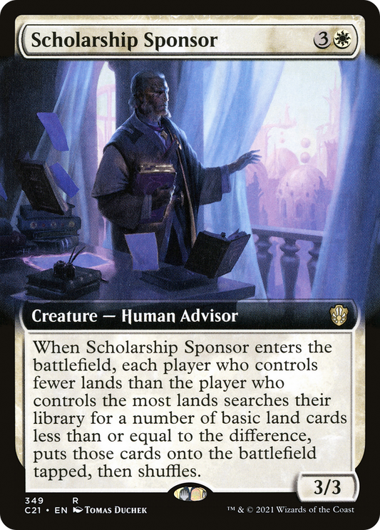 Scholarship Sponsor (C21-349) (Extended Art)