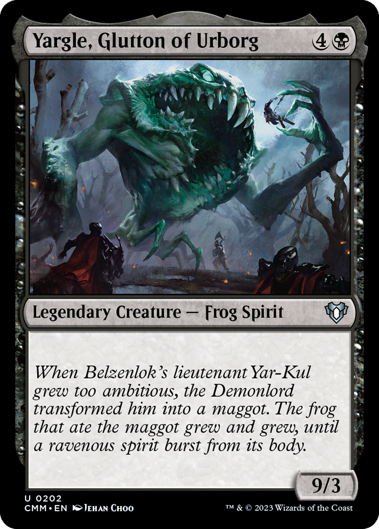 Yargle, Glutton of Urborg (CMM-202) (Foil)