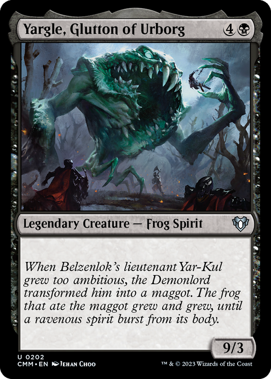 Yargle, Glutton of Urborg (CMM-202) (Foil)