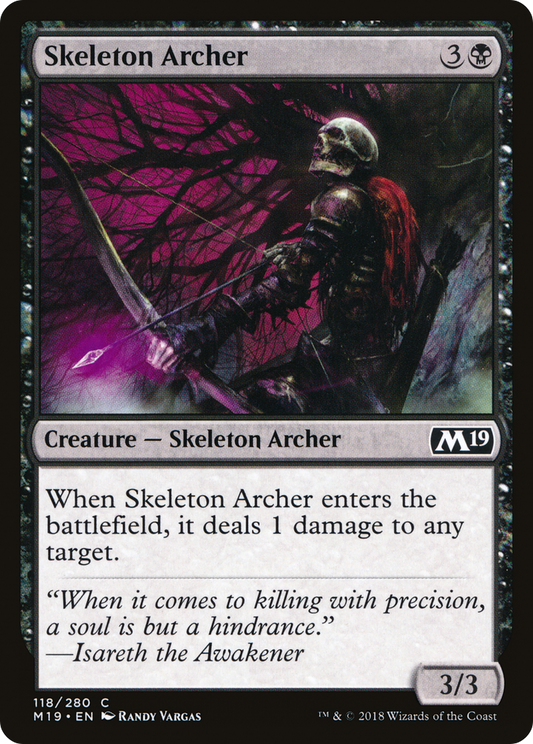 Skeleton Archer (M19-118) (Foil)