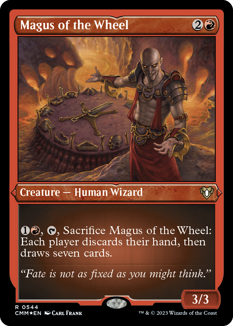 Magus of the Wheel (CMM-544) (Etched Foil)