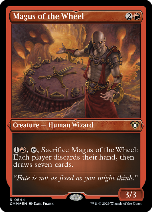 Magus of the Wheel (CMM-544) (Etched Foil)