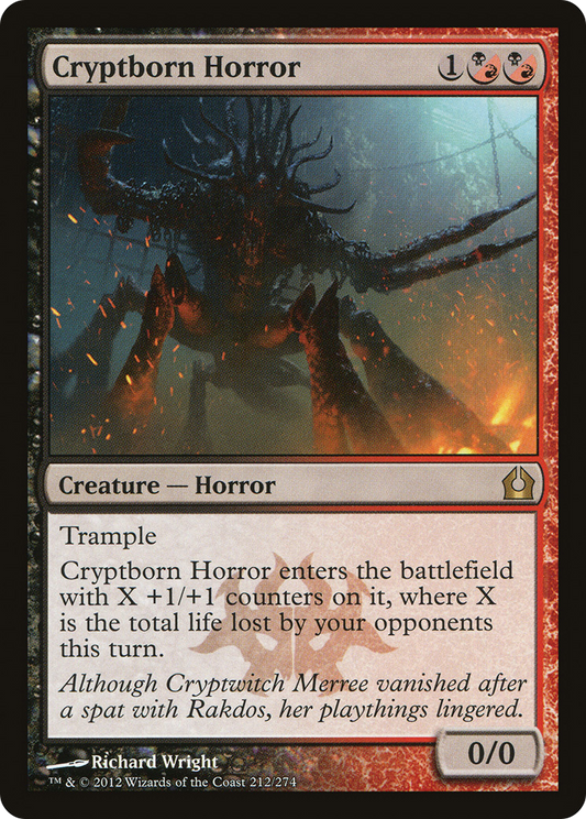 Cryptborn Horror (RTR-212) (Foil)