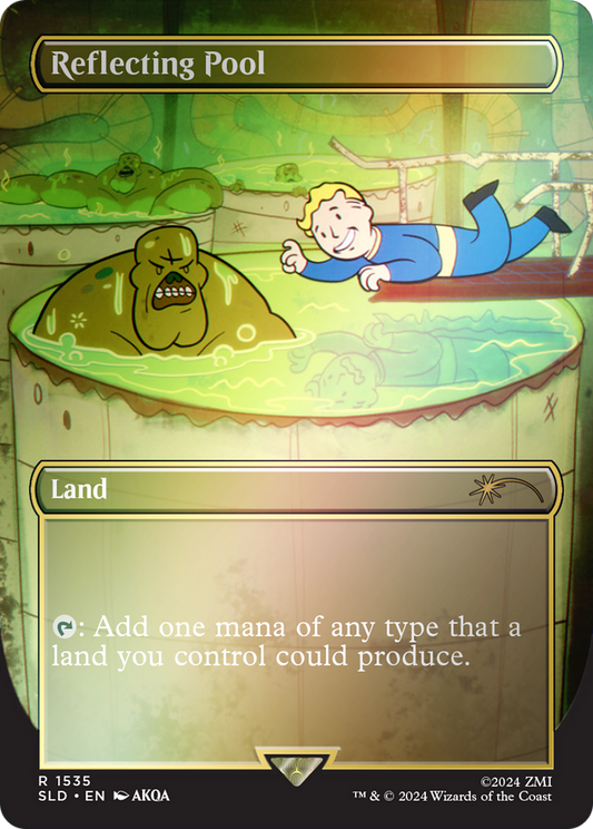 Reflecting Pool (SLD-1535★) (Borderless) (Foil)
