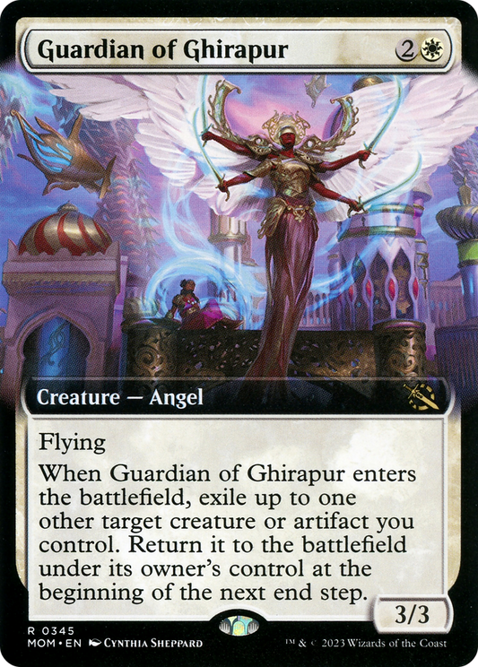 Guardian of Ghirapur (MOM-345) (Extended Art) (Foil)