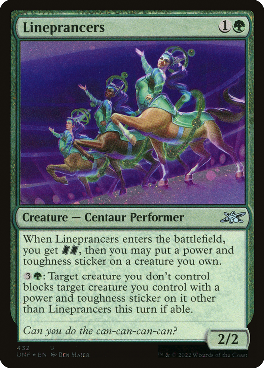 Lineprancers (UNF-432) (Galaxy Foil)