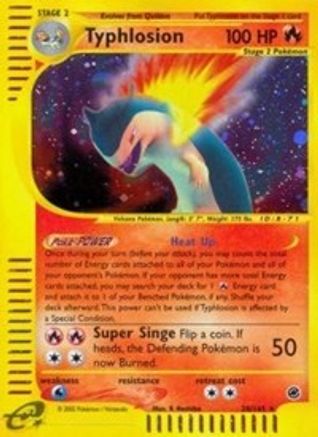 Typhlosion (28) (EX-28) (Reverse Holofoil)