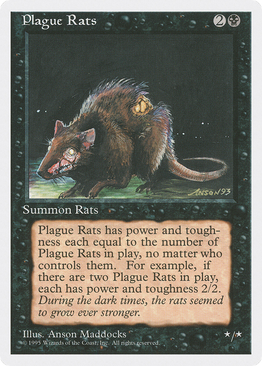 Plague Rats (4ED-154)