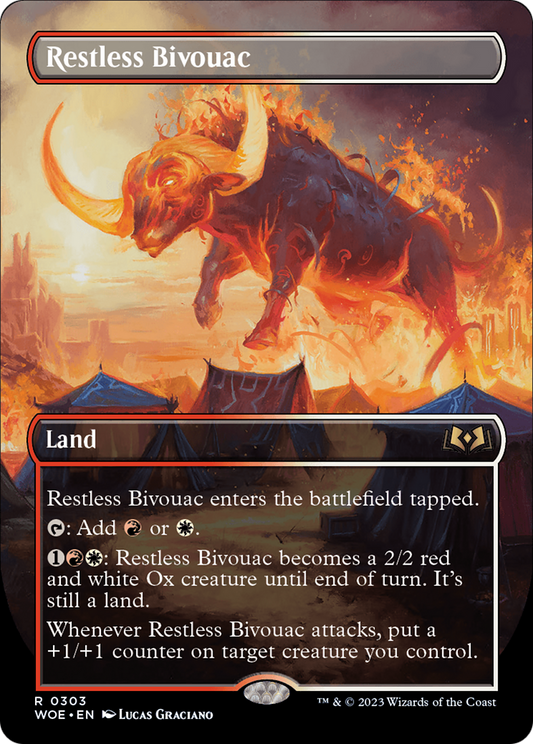 Restless Bivouac (WOE-303) (Borderless) (Foil)